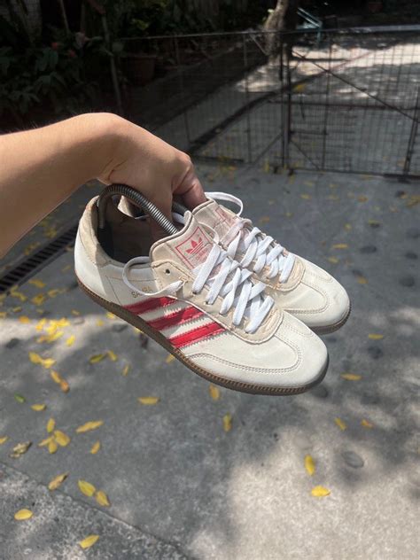 red stripe sambas